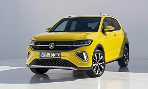 Updated Volkswagen T-Cross Unveiled With Modern Looks, Diesel Engines Officially Out
