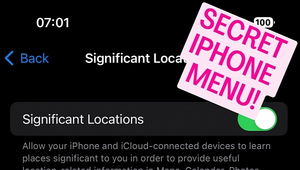 The iPhone menu you didn't know exists