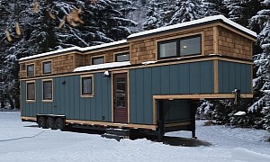 The Sequoia Is a Gorgeous Tiny Home That Has It All, Even a Home Office and Dining Room