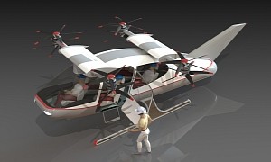 The Ship-to-Shore Air Limo Is a Tender and a Helicopter’s eVTOL Baby