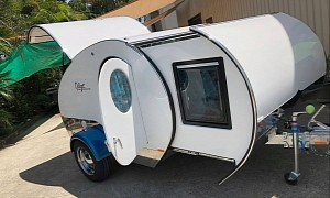 The Slide-Out Gidget Retro Trailer, an Awesome Camping Story Run Into the Ground