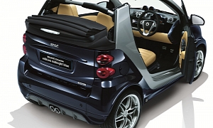 The smart Brabus Gets Final Edition Midnight Blue in Japan
