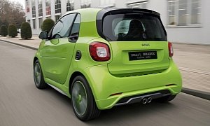 The Smart ForTwo Brabus pocket-rocket Is Coming to Geneva