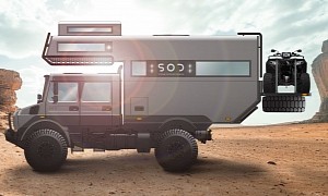 The SOD Rise 4x4 Is a Luxury Tiny Home in Unimog Clothing