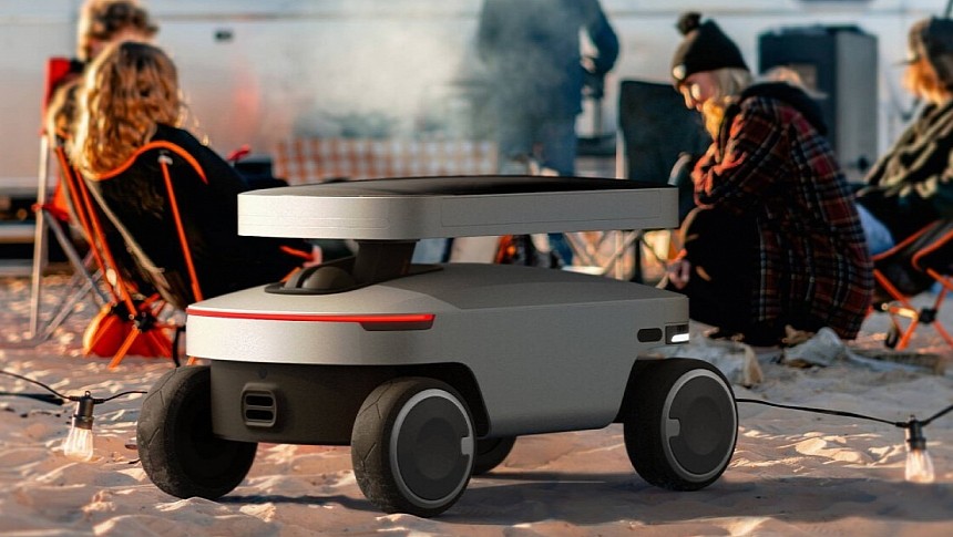 The Solar Mars Bot portable power station