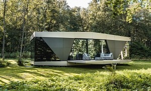 The Space Self-Sustaining Prefab Home Is Quite Possibly the Most High-Tech Ever