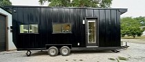 The Spark Is a Tiny House With a Fun Interior, Includes a Stylish Indoor Swinging Chair