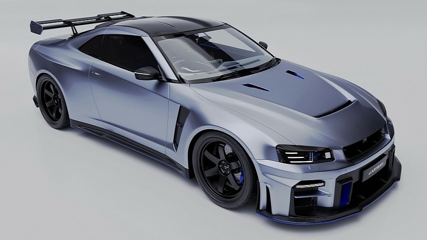 R35 Nissan Skyline GT-R Artisan CGI to reality by Artisan Vehicle Design