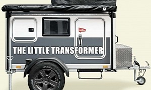 The Sportcaravan Cube 1 Is a Little Transformer, Takes Microcaravaning to the Max