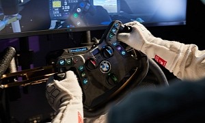 The Story of the First Steering Wheel Compatible With Both a Racecar and a Sim Rig