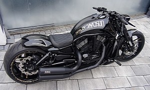 The Strange Numbers on This Custom Harley-Davidson Geo Blade Have a Pretty Obvious Meaning