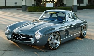 The Supercharged V6-Powered 300 SL, a Classic Icon With Modern Street Swag