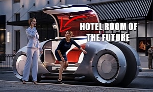The Swift Pod Is a Well-Appointed Hotel Room That Drives You to Your Destination