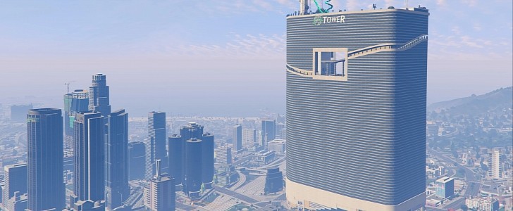The tallest building in GTA V