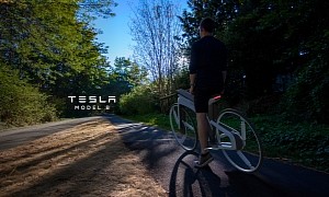 The Tesla-Branded EV Bike that Comes Equipped with All-Wheel-Drive