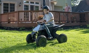 The Tesla Cyberquad for Kids Returns to America With All Issues Fixed