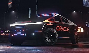 Tesla Cybertruck Becomes a Police Car, but It Looks Weird