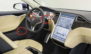 The Tesla Model S is Using Mercedes-Benz Switchgear