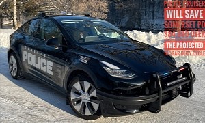 The Tesla Model Y Is a Badass Police Cruiser, Will Save Somerset PD $84,000 Over 10 Years