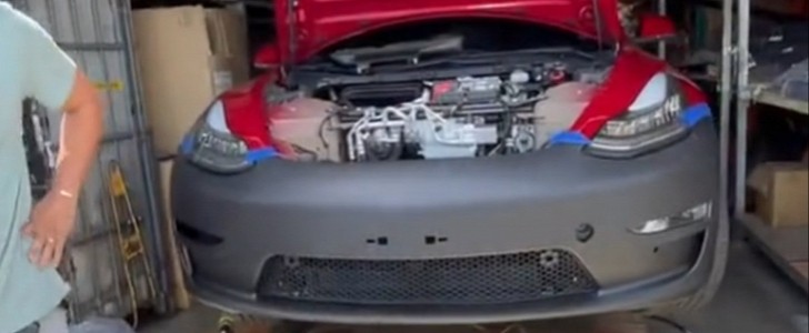 The Tesla torn apart after renting it on Turo is totally messed up