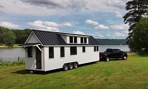 The Teton Is a Lovely Tiny Home on Wheels, Fit for a Family of Four