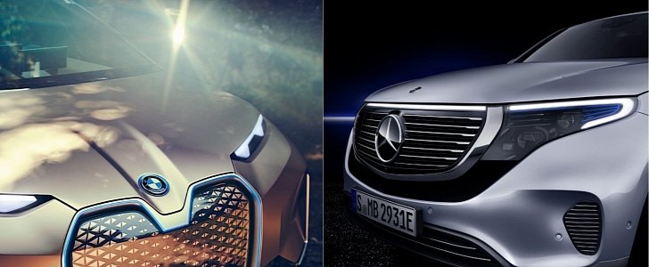 Audi e-tron SUV, BMW Vision iNext, Mercedes-Benz EQC