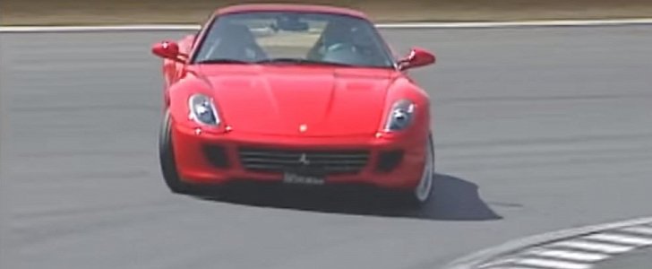 Keiichi Tsuchiya Drifted The Hell Out of a Ferrari 599