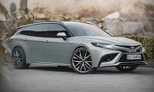 The Toyota Camry Wagon Is Finally Here, Albeit as a CGI
