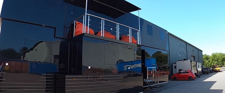 Luxury two-story RV from Rioja Singular Vehicles is a proper luxury home that just happens to have wheels 