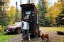 The Travel Cabin Is Only 32 Square Feet, Still Sleeps Two People and One Dog