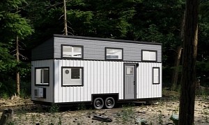 The Two-Loft West Coast Tiny Is Truly a Dream Home on Wheels