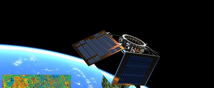 The Satellite Vu project is developing satellites equipped with infrared cameras for thermal images and videos of the Earth