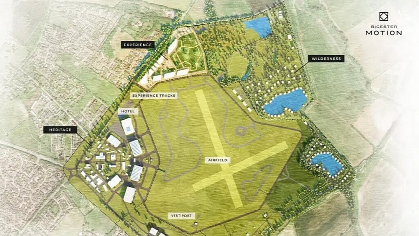 Skyports is building a vertiport testbed at Bicester Motion