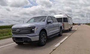 The Ultimate Towing Test Puts the Ford F-150 Lightning Against Its Hybrid Brother