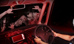 The Undead Launch at Your Car at World’s First Drive-Through Haunted House