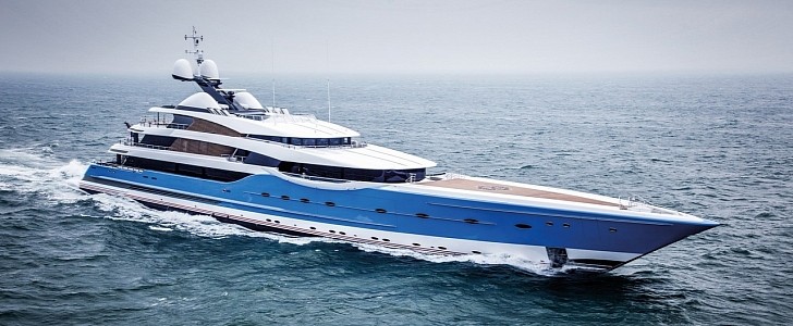 Madame Gu is one of the Russian superyachts reportedly hiding in Dubai