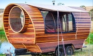 The Unity Wagon Is Playfulness on Wheels, a Chubby, Mobile Home With a Strong Personality