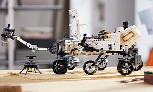Upcoming LEGO NASA Mars Rover Perseverance Can Be Controlled With the AR App