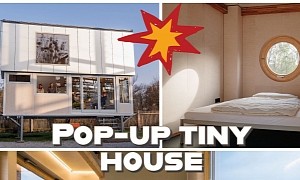 The Vagabundo Flex Tiny House Has a Pop-Up Second Floor for Maximum Flexibility