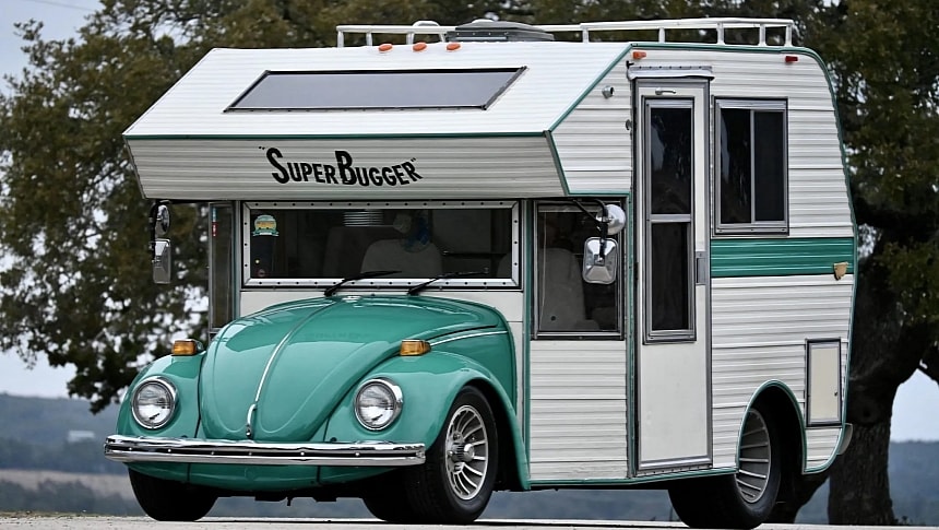 1968 Volkswagen Beetle Super Bugger camper