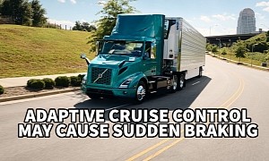 The Volvo VNR Electric's Adaptive Cruise Control May Cause Sudden Braking, Recall Issued