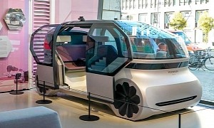 The VW OnePod Imagines an Electric Autonomous Future in Which We’ll All Travel in Boxes