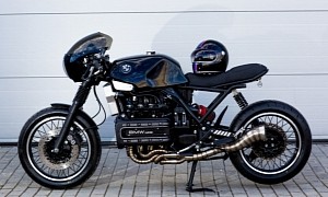 The Wavy Exhaust on This Unique BMW K1100RS Looks Absolutely Monstrous