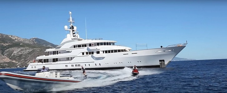The Hampshire II is a stunning superyacht that was custom-built for a billionaire