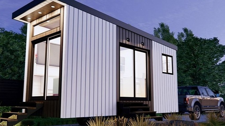 The Weekender tiny house on wheels