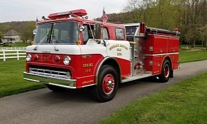 The World Is on Fire, You Might Need This 1986 Ford C8000 Fire Truck
