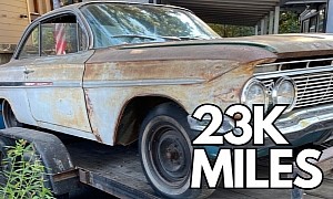 The World Must Save This Rough 1961 Chevrolet Impala With Incredibly Low Mileage
