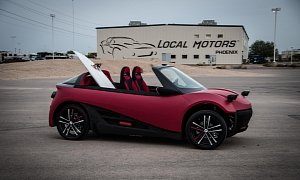 The World's First 3D-Printed Car Debuts at SEMA, Meet the Local Motors LM3D Swim