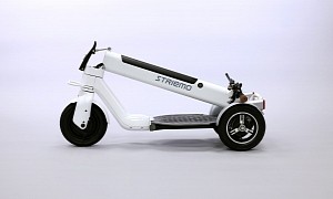 World's First "Balance Assist System" on E-Scooters Is Powered by Honda and Striemo