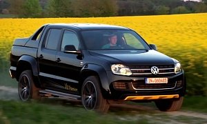 The World's Only V8-Powered Amarok Takes a Stroll